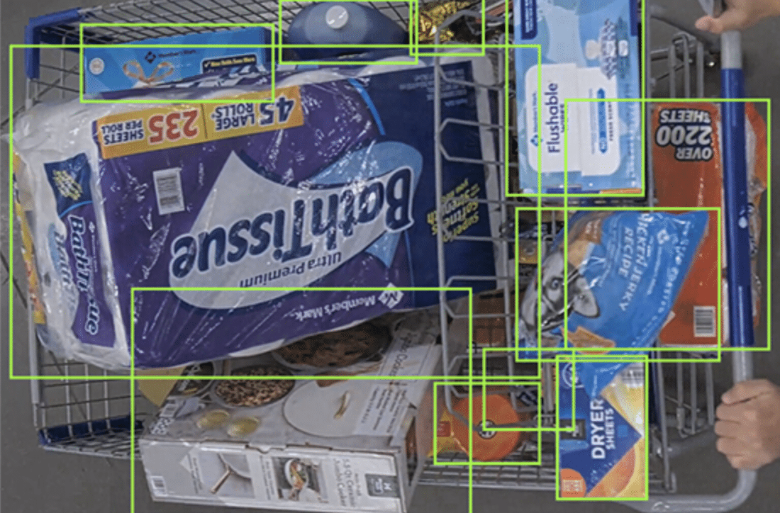 Walmart using AI to scan shopping carts